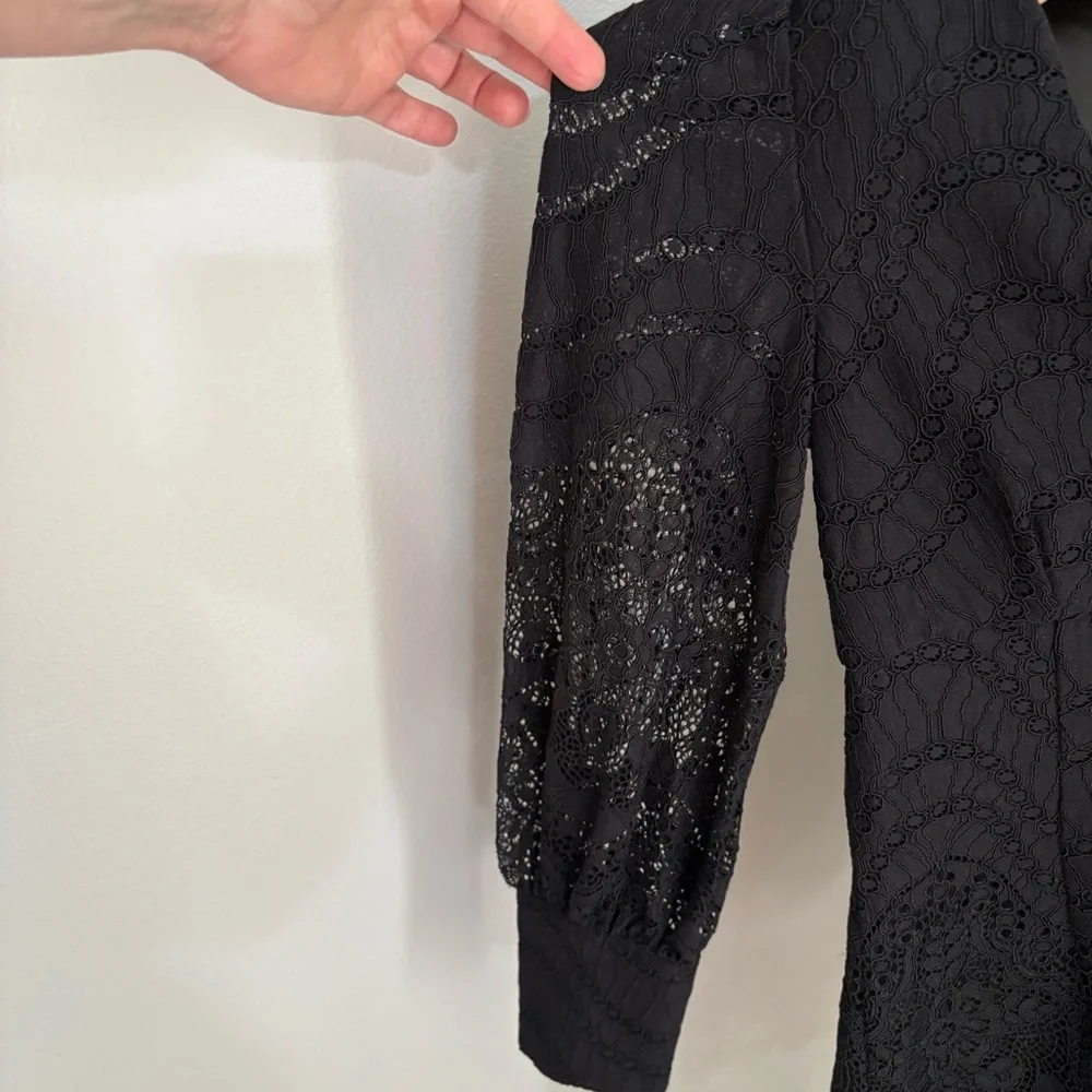 Bardot Black‎ Lace Long Sleeve Anika Dress